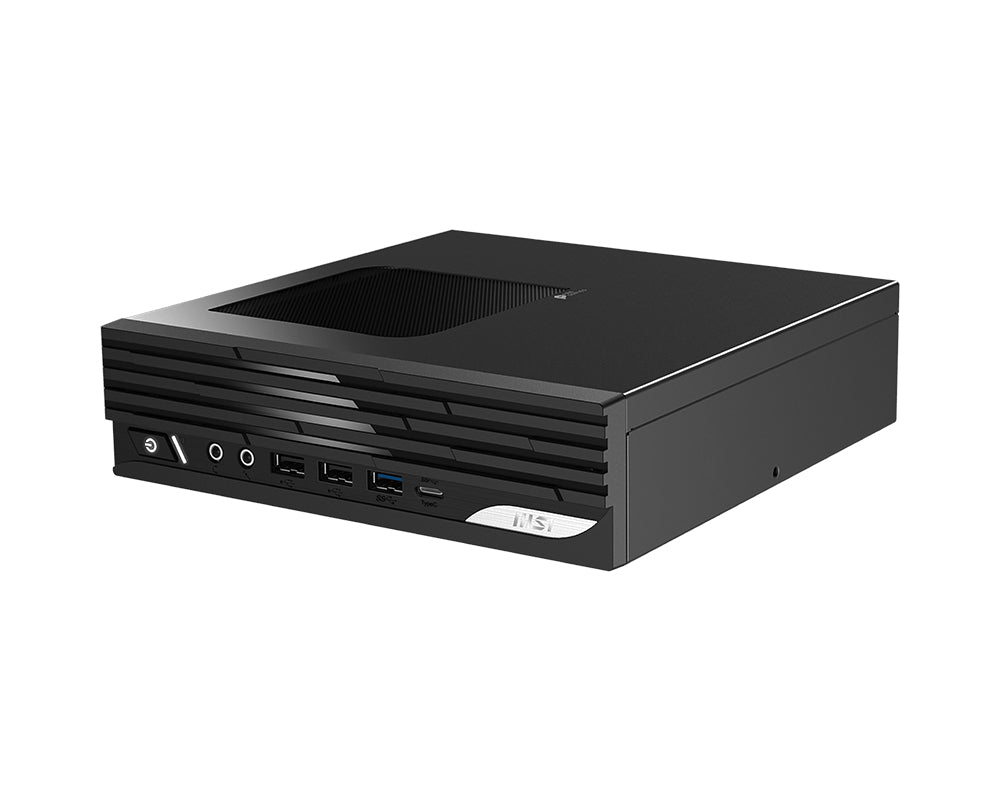 MSI Pro DP21 14M-1001US Intel® Core™ i5 i5-14400 16 GB DDR5-SDRAM 1 TB SSD Windows 11 Home Desktop Mini PC Black