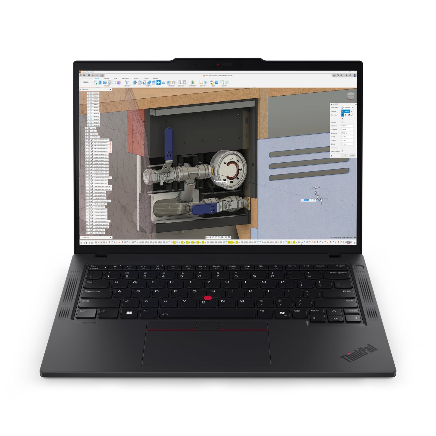 Lenovo ThinkPad P14s Gen 6 (AMD) AMD Ryzen AI 7 350 Mobile workstation 14" Touchscreen WUXGA 32 GB DDR5-SDRAM 1 TB SSD Wi-Fi 7 (802.11be) Windows 11 Pro Black