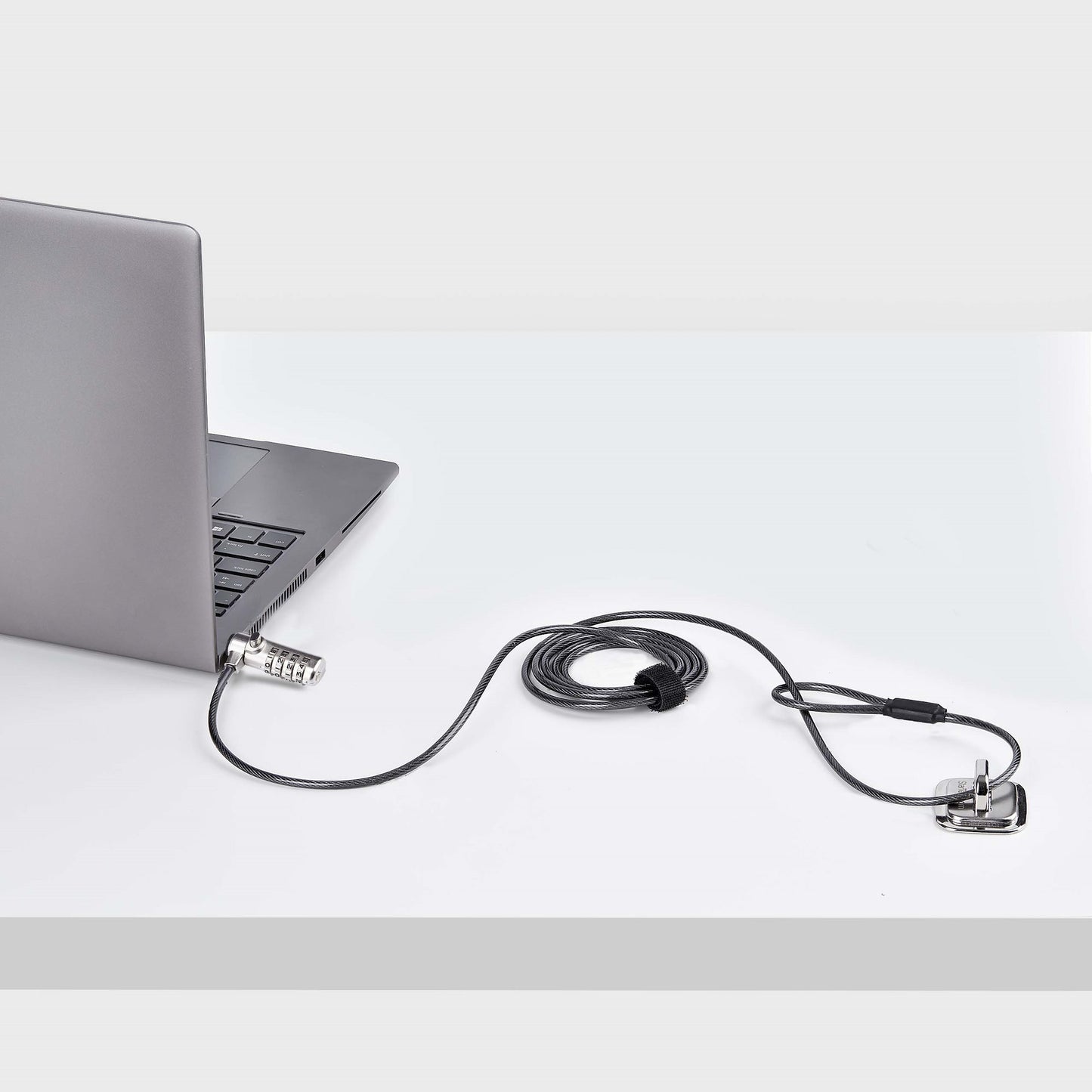 StarTech.com SNBLC4D-LAPTOP-LOCK cable lock Black, Silver 78.7" (2 m)