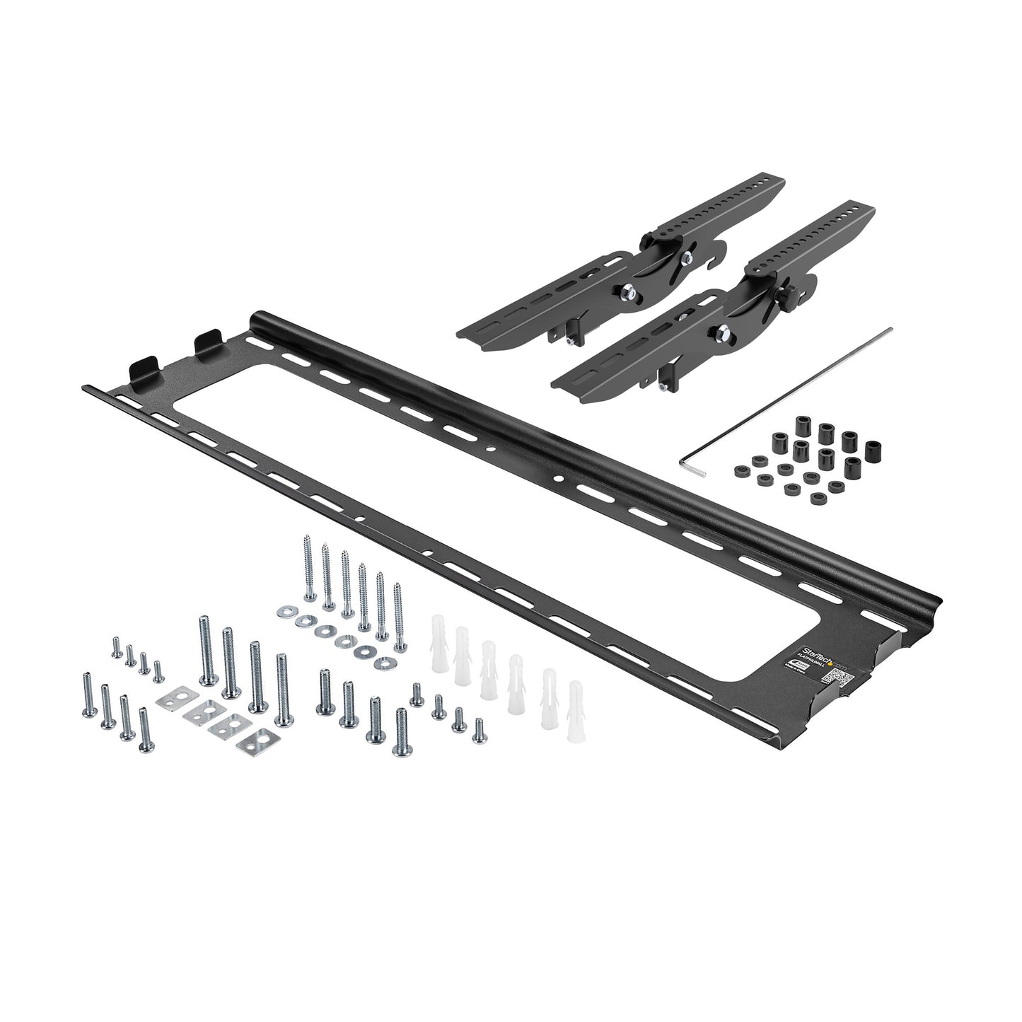StarTech.com FLATPNLWALL TV mount/stand 75" Black
