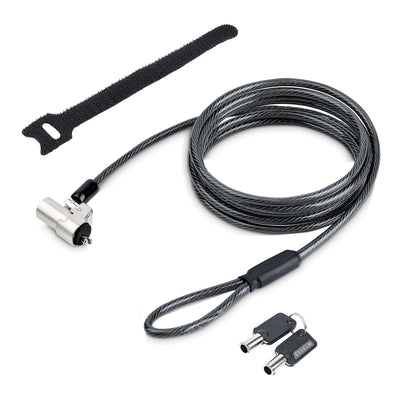 StarTech.com NBLWK-LAPTOP-LOCK cable lock Black, Silver 78.7" (2 m)