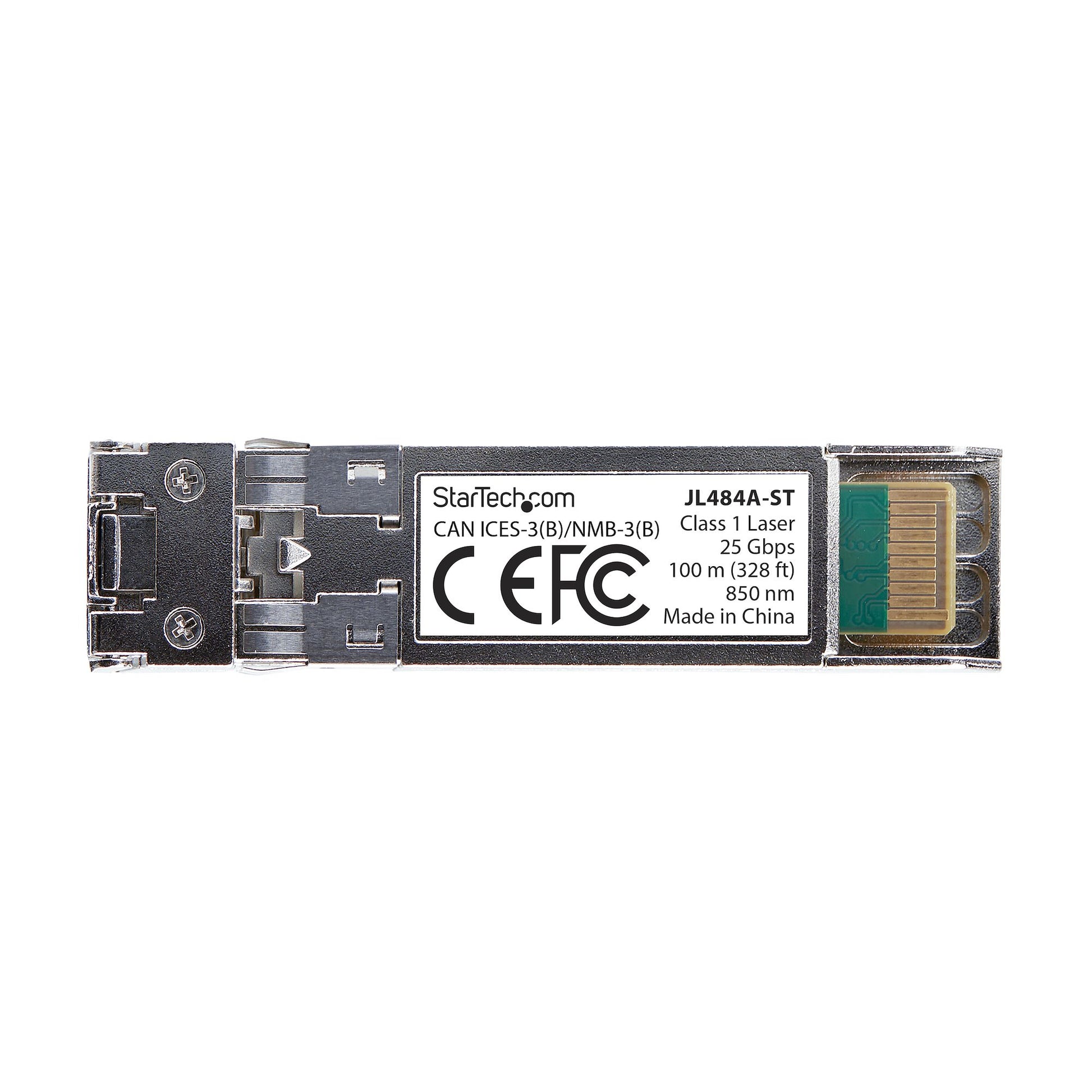 StarTech.com JL484A-ST network transceiver module Fiber optic 25780 Mbit/s SFP28 850 nm