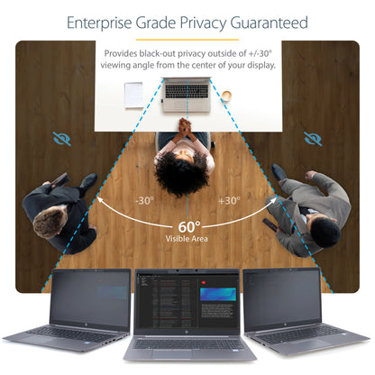 StarTech.com PRIVSCNLT15 display privacy filters 15" Laptop