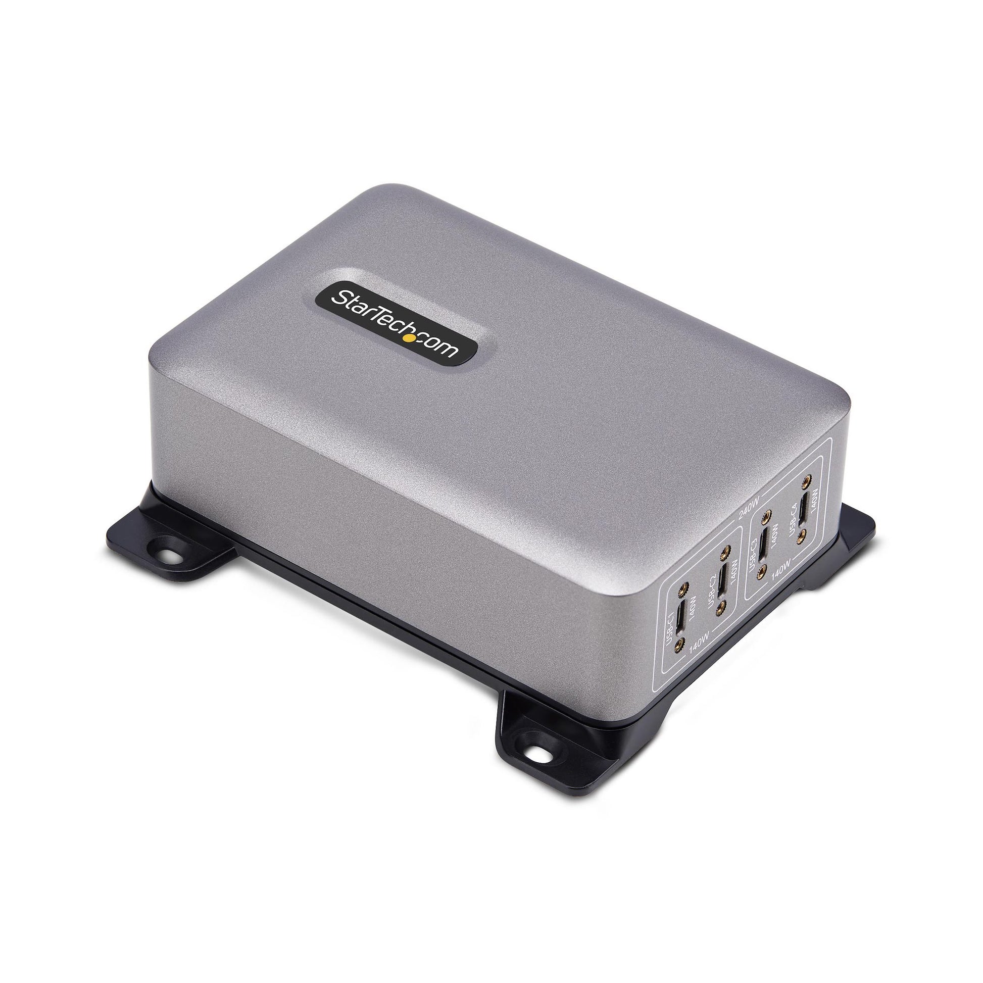 StarTech.com 424DNA-USB-C-CHARGER mobile device charger Universal Gray AC Fast charging Indoor