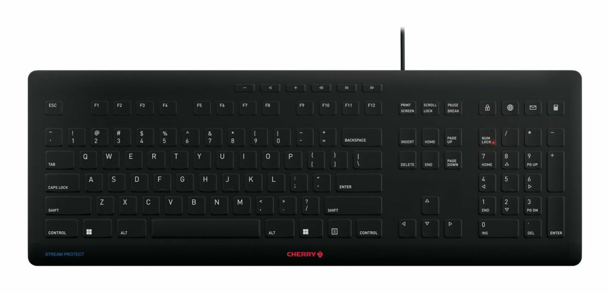 CHERRY JK-8502US-2 keyboard Universal USB QWERTY US English Black