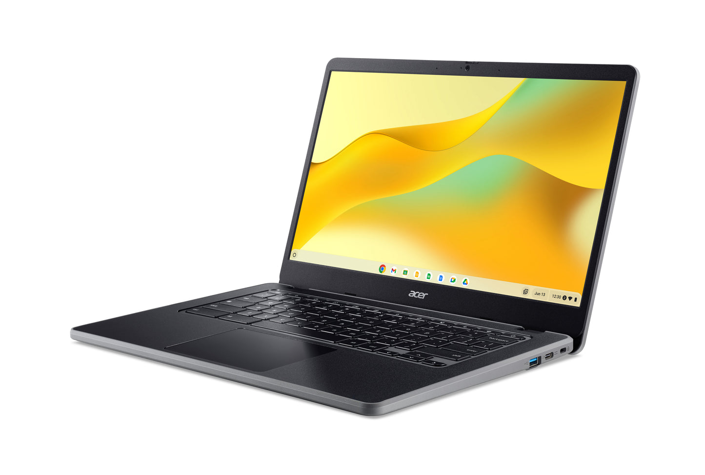 Acer Chromebook C936-C1DMNA Intel® N N100 14" Full HD 8 GB LPDDR5-SDRAM 64 GB Flash Wi-Fi 6 (802.11ax) ChromeOS Black