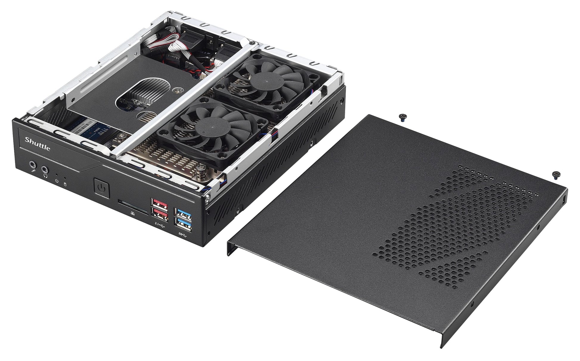 Shuttle XP? slim DH370 1.3L sized PC Black Intel® H370 LGA 1151 (Socket H4)