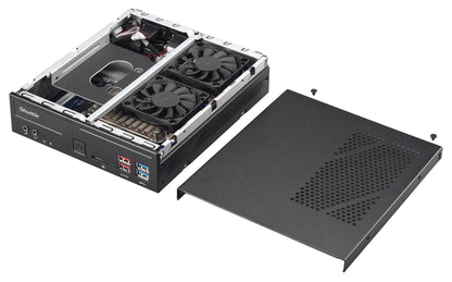 Shuttle XP? slim DH370 1.3L sized PC Black Intel® H370 LGA 1151 (Socket H4)