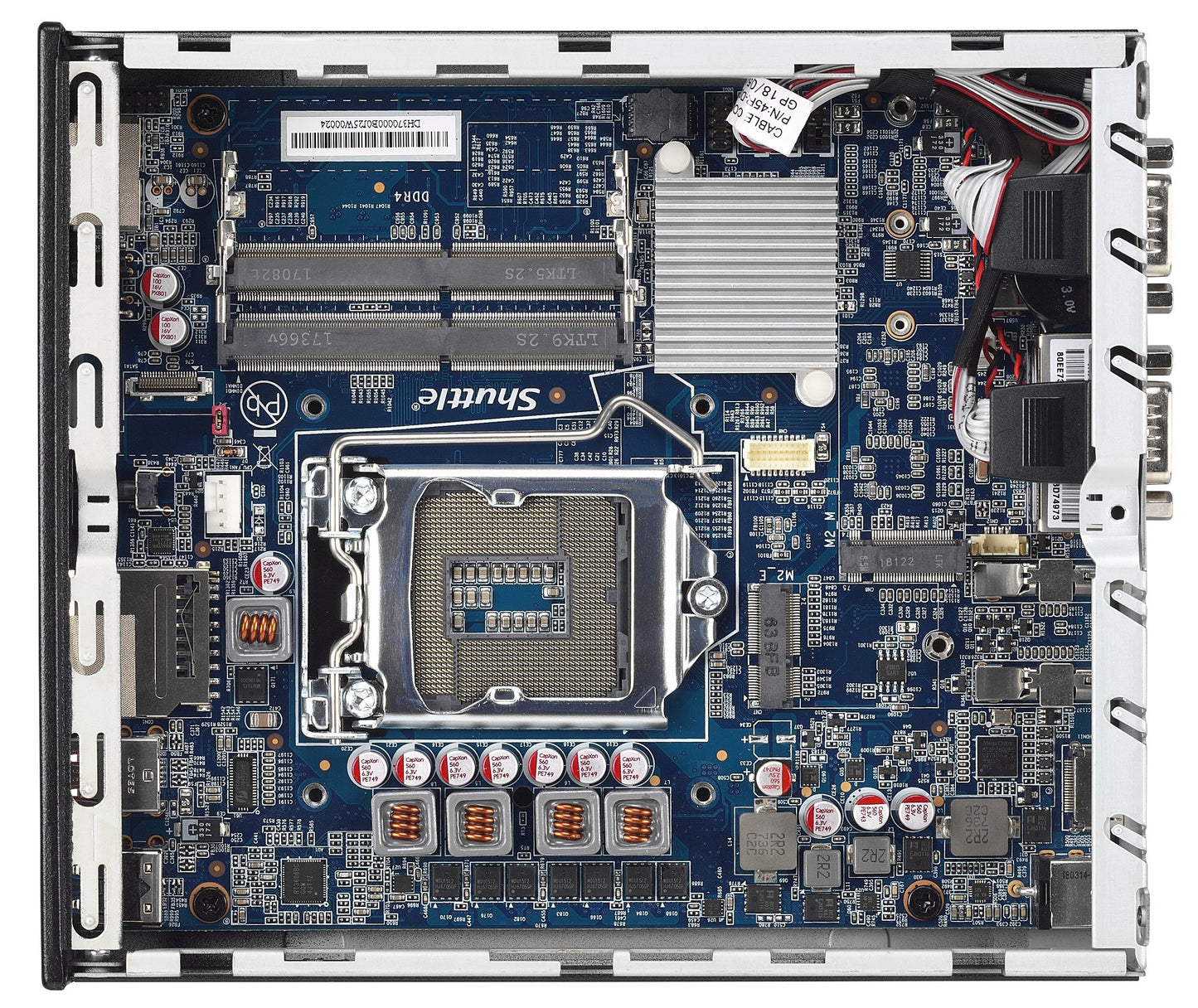Shuttle XP? slim DH370 1.3L sized PC Black Intel® H370 LGA 1151 (Socket H4)