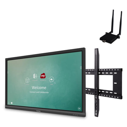 Viewsonic IFP6550-E1 interactive whiteboard 65" 3840 x 2160 pixels Touchscreen Black