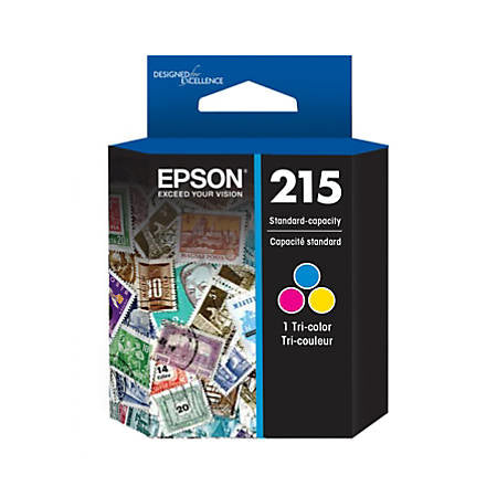 Epson 215 ink cartridge 3 pc(s) Original Standard Yield Cyan, Magenta, Yellow