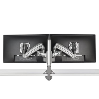 Chief KX Low-Profile Dual Monitor Arm 30" Desk Silver