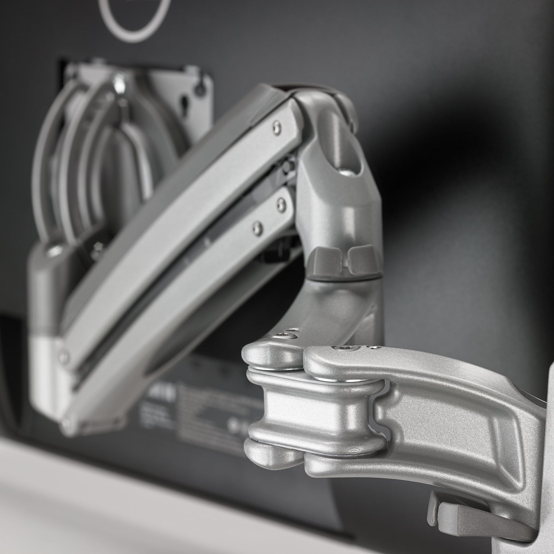 Chief KX Low-Profile Quad Monitor Arms 30" Desk White