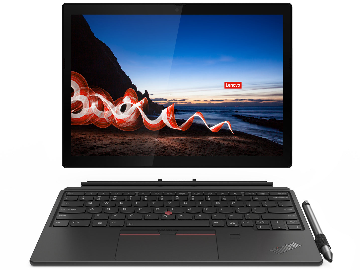 Lenovo ThinkPad X12 Detachable Gen 2 Intel Core Ultra 7 164U Hybrid (2-in-1) 12.3" Touchscreen 16 GB LPDDR5x-SDRAM 512 GB SSD Wi-Fi 6E (802.11ax) Windows 11 Pro Black