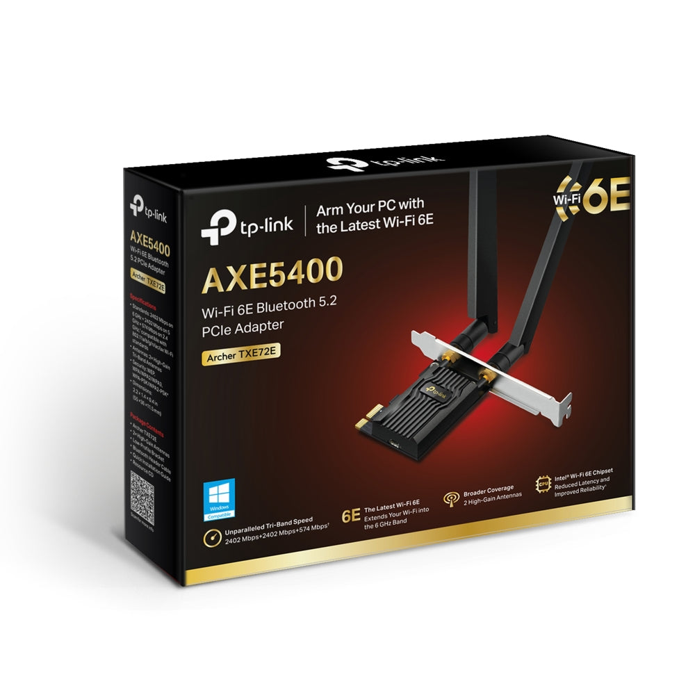 TP-Link Archer TXE72E Internal WLAN / Bluetooth 2402 Mbit/s