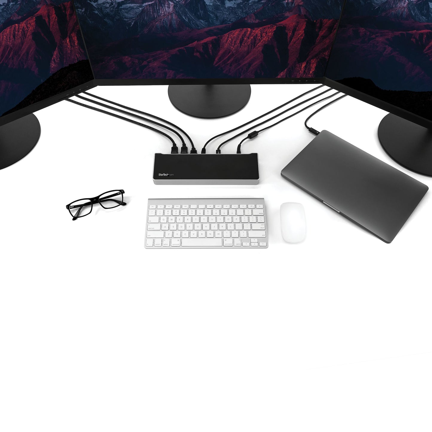 StarTech.com DK30CH2DEP laptop dock/port replicator Wired USB 3.2 Gen 1 (3.1 Gen 1) Type-C Black, Silver
