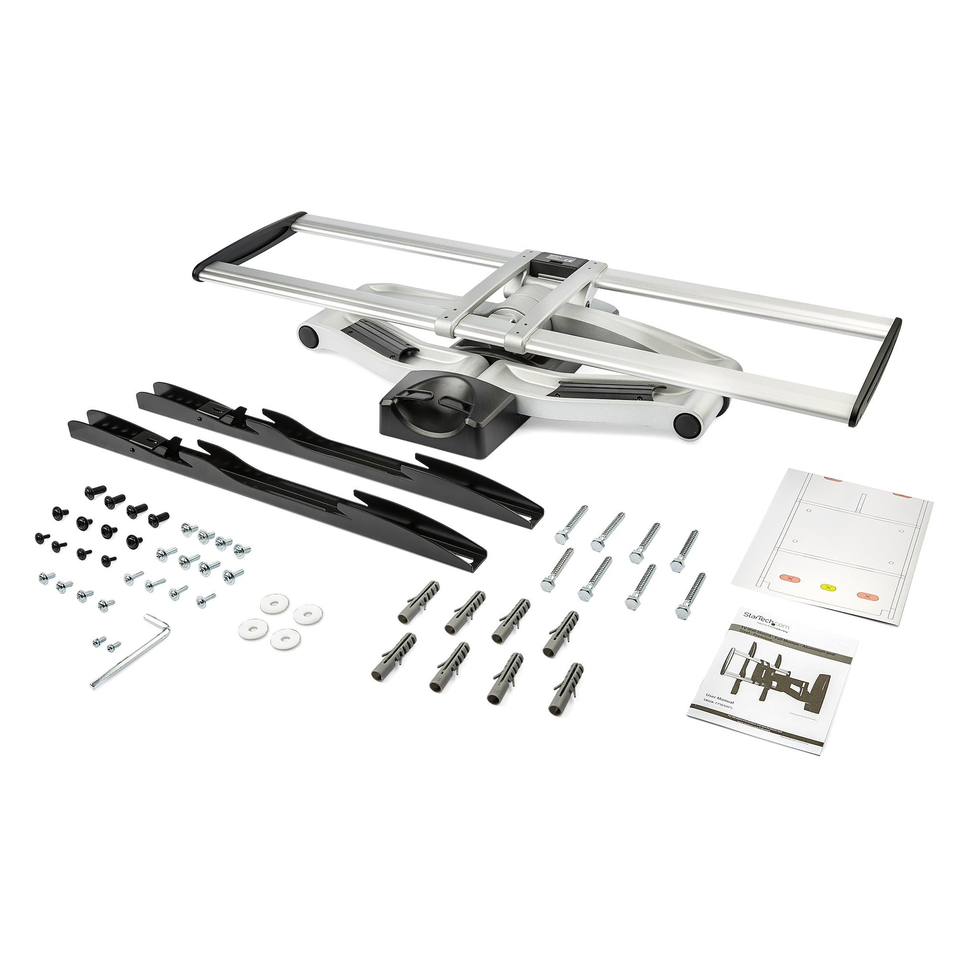 StarTech.com FPWARPS TV mount/stand 75" Black, Silver