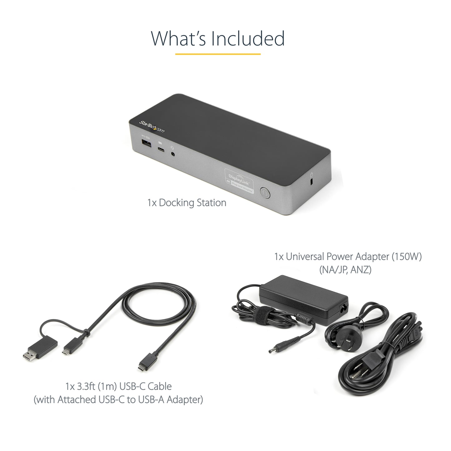 StarTech.com DK30C2DPEP laptop dock/port replicator Wired USB 3.2 Gen 1 (3.1 Gen 1) Type-C Black, Gray