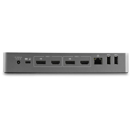 StarTech.com DK30C2DPEP laptop dock/port replicator Wired USB 3.2 Gen 1 (3.1 Gen 1) Type-C Black, Gray