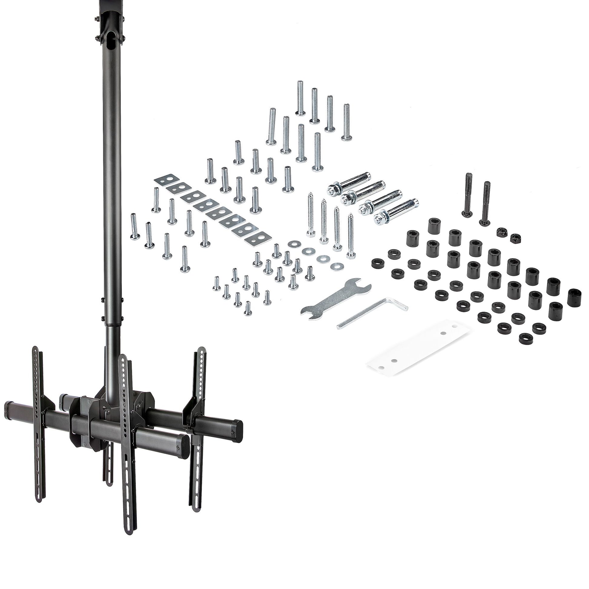 StarTech.com FPCEILBTB signage display mount 75" Black