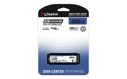 Kingston Technology DC2000B 480 GB M.2 PCI Express 4.0 NVMe 3D TLC