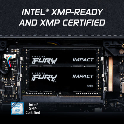 Kingston Technology FURY Impact memory module 64 GB 2 x 32 GB DDR4 3200 MT/s