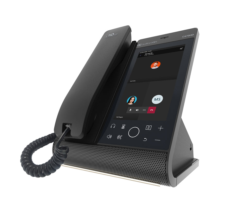 AudioCodes C470HD IP phone Black TFT
