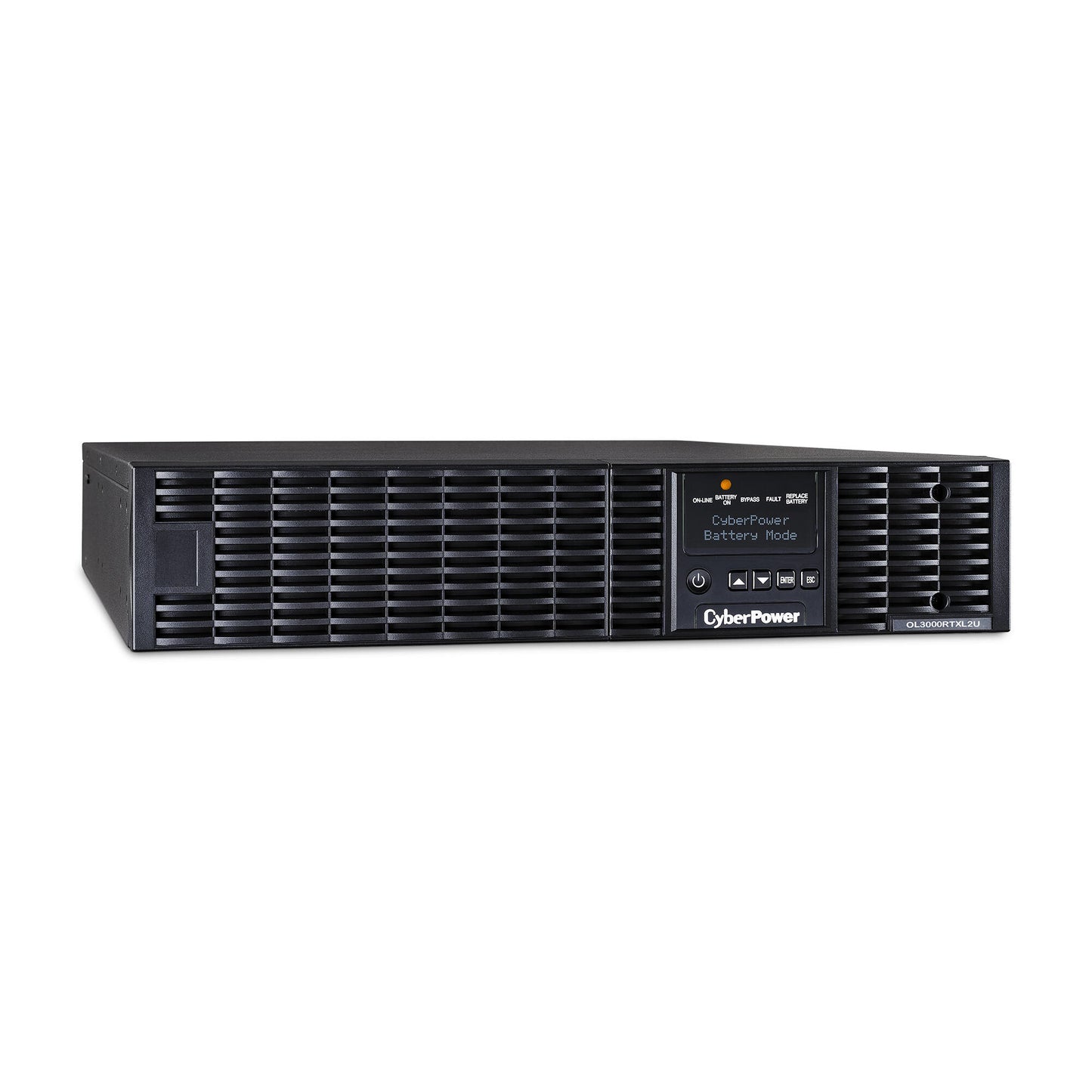 CyberPower OL3000RTXL2UN uninterruptible power supply (UPS) Double-conversion (Online) 3 kVA 2700 W 7 AC outlet(s)