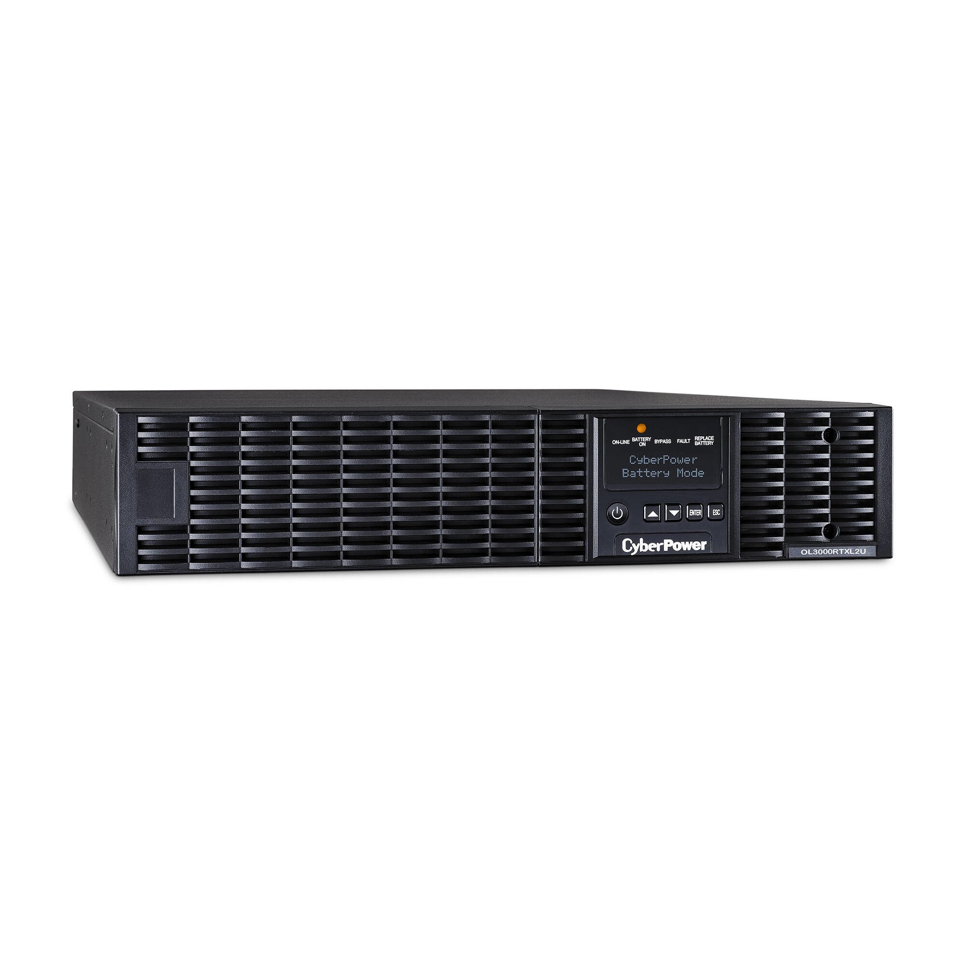 CyberPower OL3000RTXL2UN uninterruptible power supply (UPS) Double-conversion (Online) 3 kVA 2700 W 7 AC outlet(s)