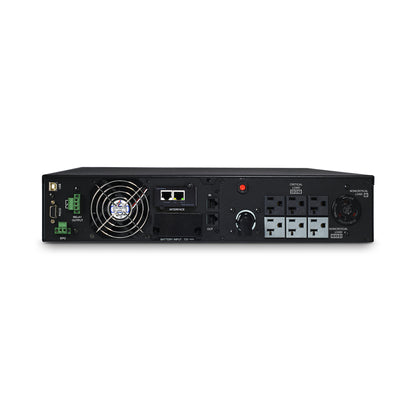 CyberPower OL2200RTXL2UN uninterruptible power supply (UPS) Double-conversion (Online) 2.2 kVA 1800 W 7 AC outlet(s)