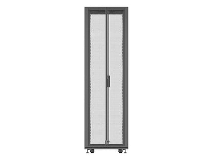Vertiv VR3100TAA rack cabinet 42U Freestanding rack Black, Transparent
