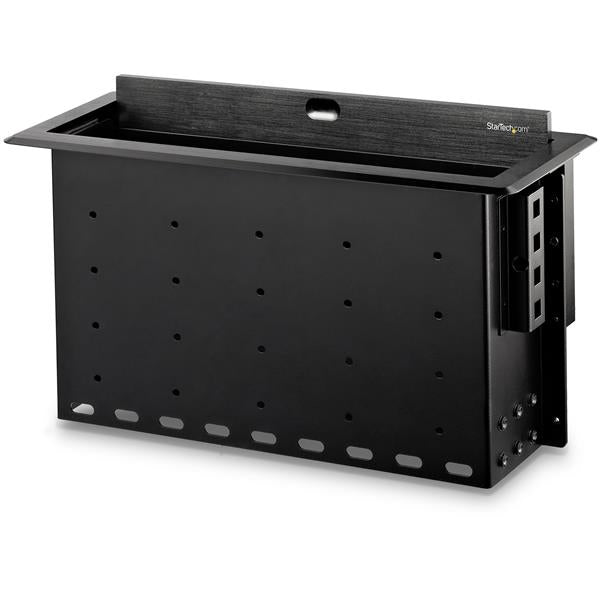 StarTech.com BOX4MODULE cable organizer Desk Cable box Black 1 pc(s)