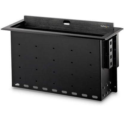 StarTech.com BOX4MODULE cable organizer Desk Cable box Black 1 pc(s)