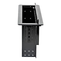StarTech.com BOX4MODULE cable organizer Desk Cable box Black 1 pc(s)