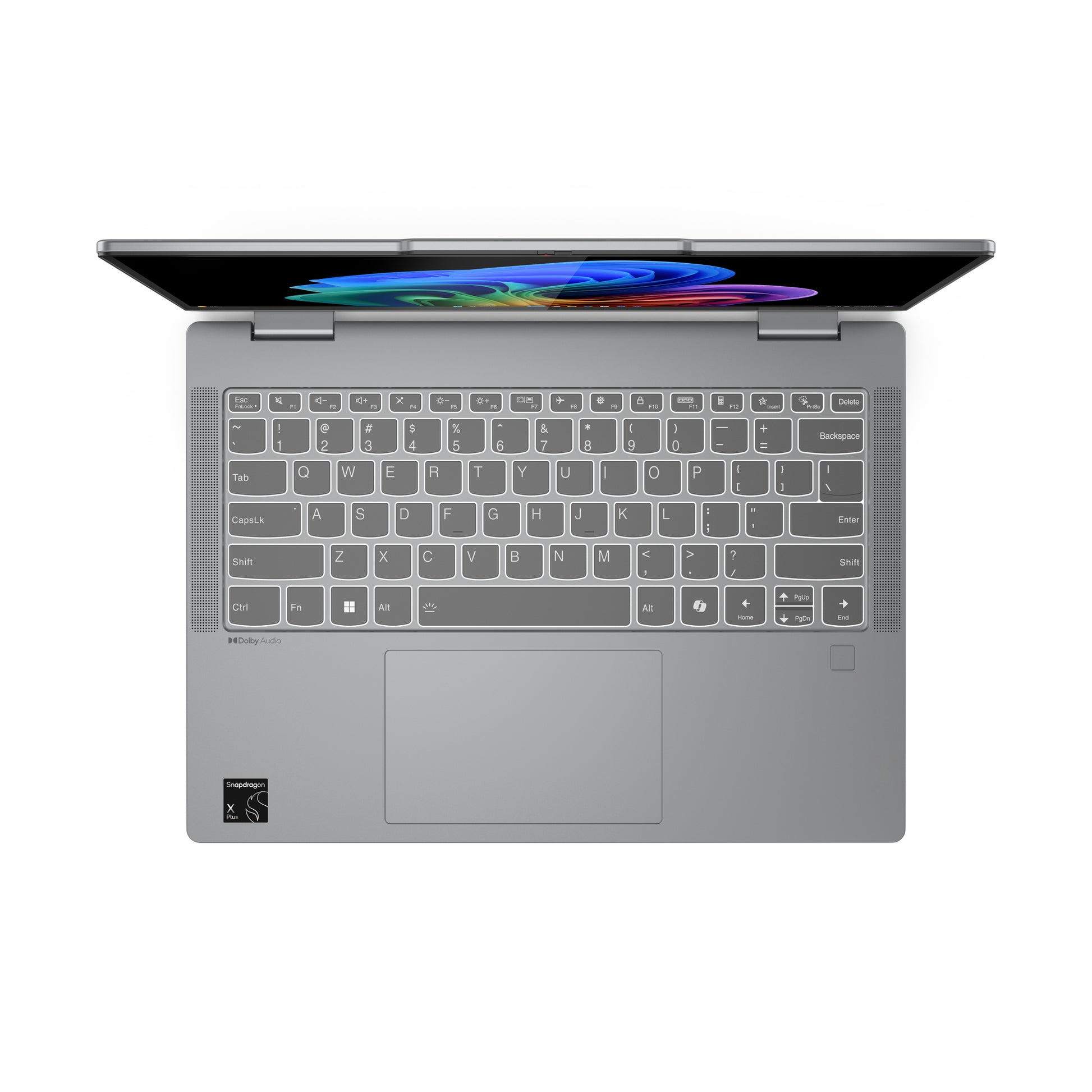 Lenovo IdeaPad 5 2-in-1 14Q8X9 Copilot+ PC Qualcomm Snapdragon X1P-42-100 Hybrid (2-in-1) 14" Touchscreen WUXGA 16 GB LPDDR5x-SDRAM 1 TB SSD Wi-Fi 7 (802.11be) Windows 11 Home English Gray