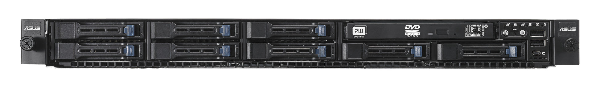 ASUS RS700-E8-RS8 V2 Intel® C612 LGA 2011-v3 Rack (1U) Black, Metallic