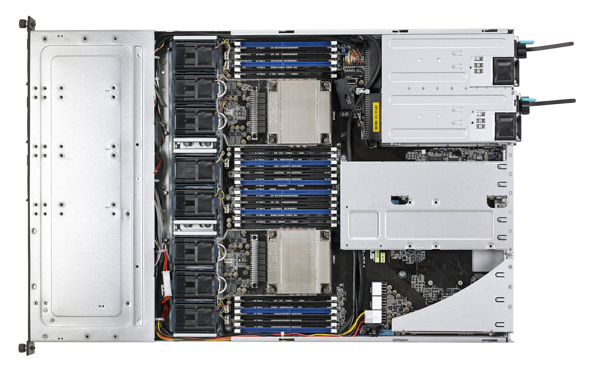ASUS RS700-E8-RS8 V2 Intel® C612 LGA 2011-v3 Rack (1U) Black, Metallic