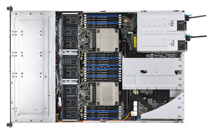 ASUS RS700-E8-RS8 V2 Intel® C612 LGA 2011-v3 Rack (1U) Black, Metallic