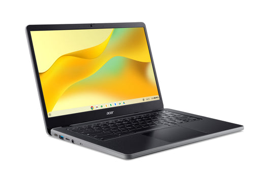 Acer Chromebook C936-C1DMNA Intel® N N100 14" Full HD 8 GB LPDDR5-SDRAM 64 GB Flash Wi-Fi 6 (802.11ax) ChromeOS Black