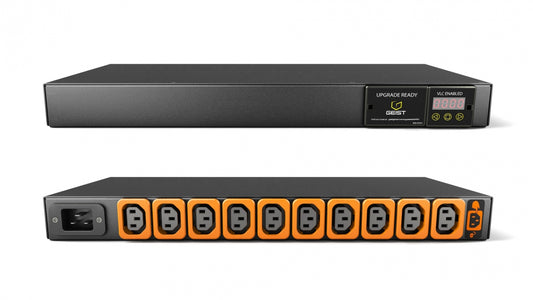 Vertiv UI10016L power distribution unit (PDU) 10 AC outlet(s) 1U Black
