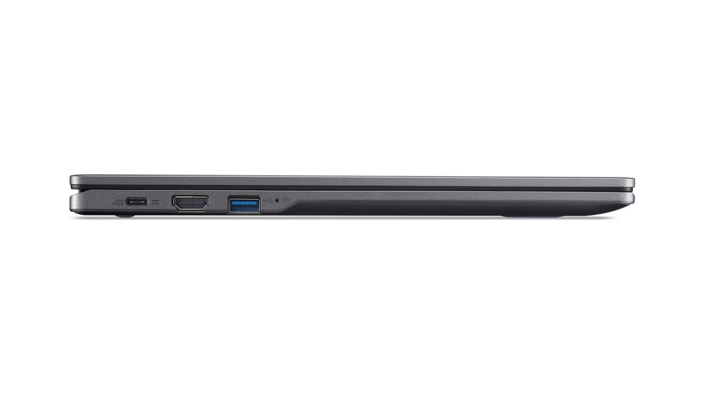 Acer Chromebook CBE595-2T-752Y Intel Core 7 150U 15.6" Touchscreen Full HD 16 GB LPDDR5x-SDRAM 256 GB SSD Wi-Fi 6 (802.11ax) ChromeOS Gray