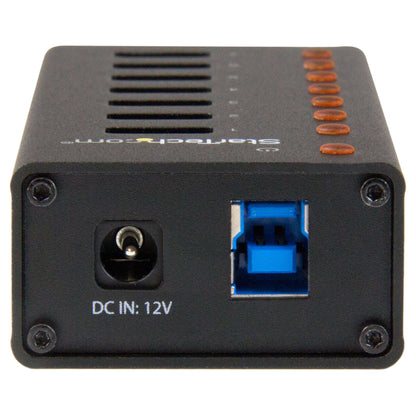 StarTech.com ST7300U3M interface hub USB 3.2 Gen 1 (3.1 Gen 1) Type-B 5000 Mbit/s Black