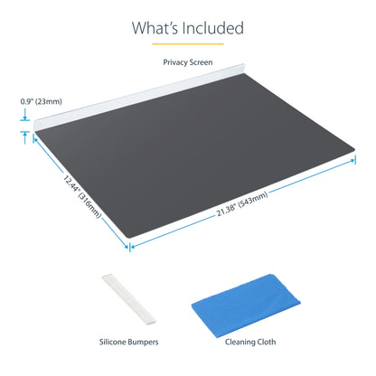 StarTech.com 238A-PRIVACY-SCREEN display privacy filters 23.8" Monitor Frameless display privacy filter