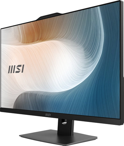 MSI Modern AM272P 1M-822US Intel Core 5 120U 27" 1920 x 1080 pixels All-in-One PC 16 GB DDR5-SDRAM 1 TB SSD Windows 11 Home Wi-Fi 6E (802.11ax) Black