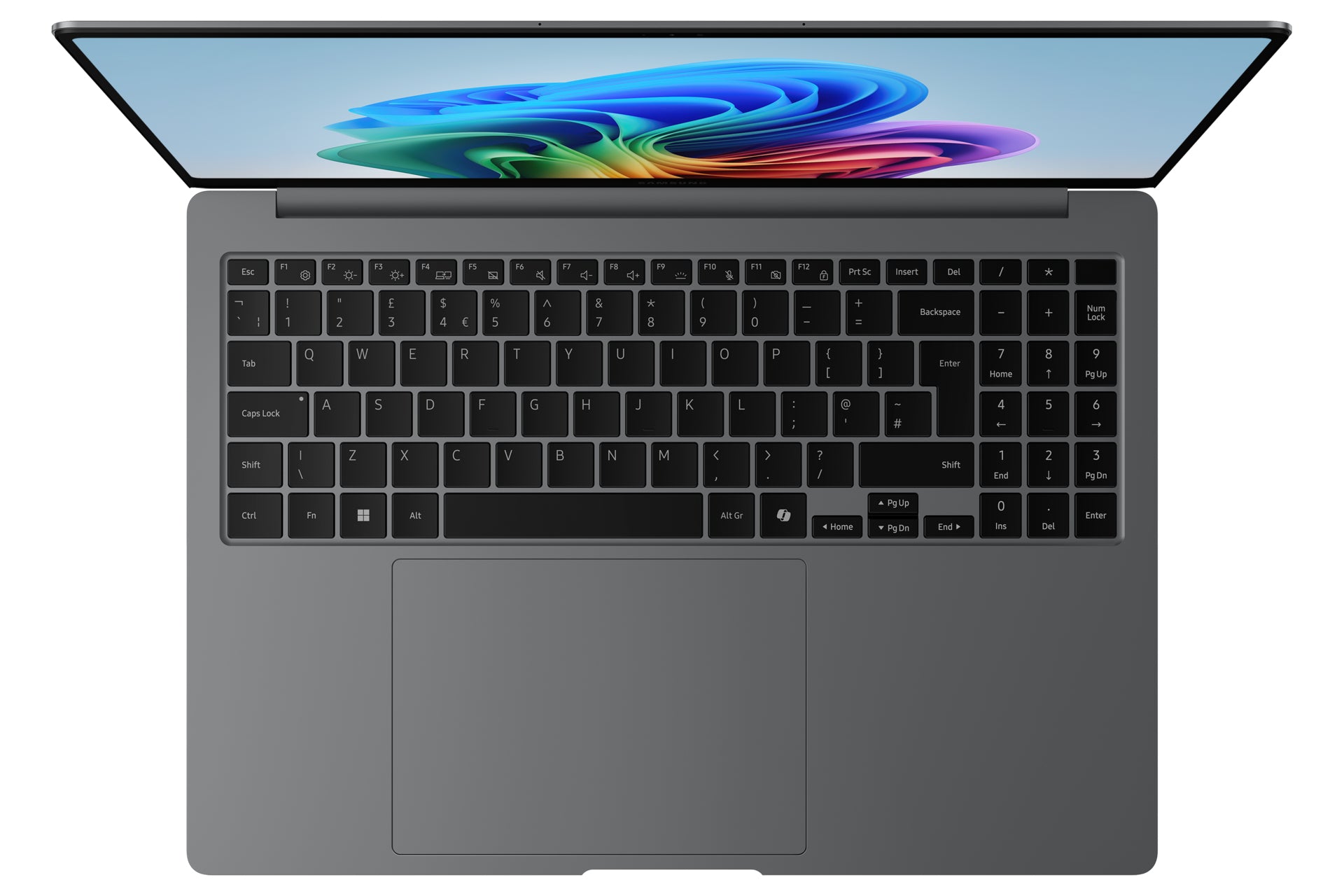 Samsung Galaxy Book5 Pro Intel Core Ultra 7 258V Laptop 16" Touchscreen WQXGA+ 16 GB LPDDR5x-SDRAM 512 GB SSD Wi-Fi 7 (802.11be) Windows 11 Pro Gray