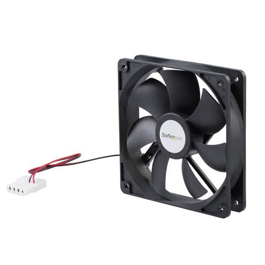 StarTech.com FANBOX12 computer cooling system Computer case Fan 4.72" (12 cm) Black