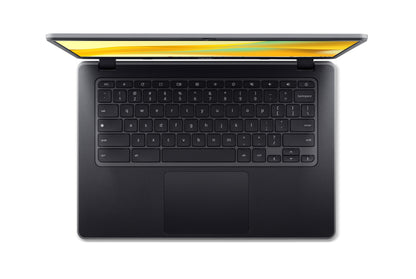 Acer Chromebook C936-C1DMNA Intel® N N100 14" Full HD 8 GB LPDDR5-SDRAM 64 GB Flash Wi-Fi 6 (802.11ax) ChromeOS Black