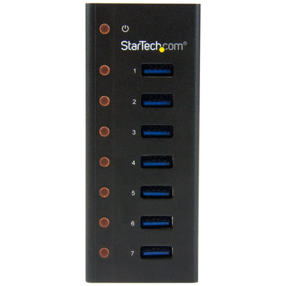 StarTech.com ST7300U3M interface hub USB 3.2 Gen 1 (3.1 Gen 1) Type-B 5000 Mbit/s Black