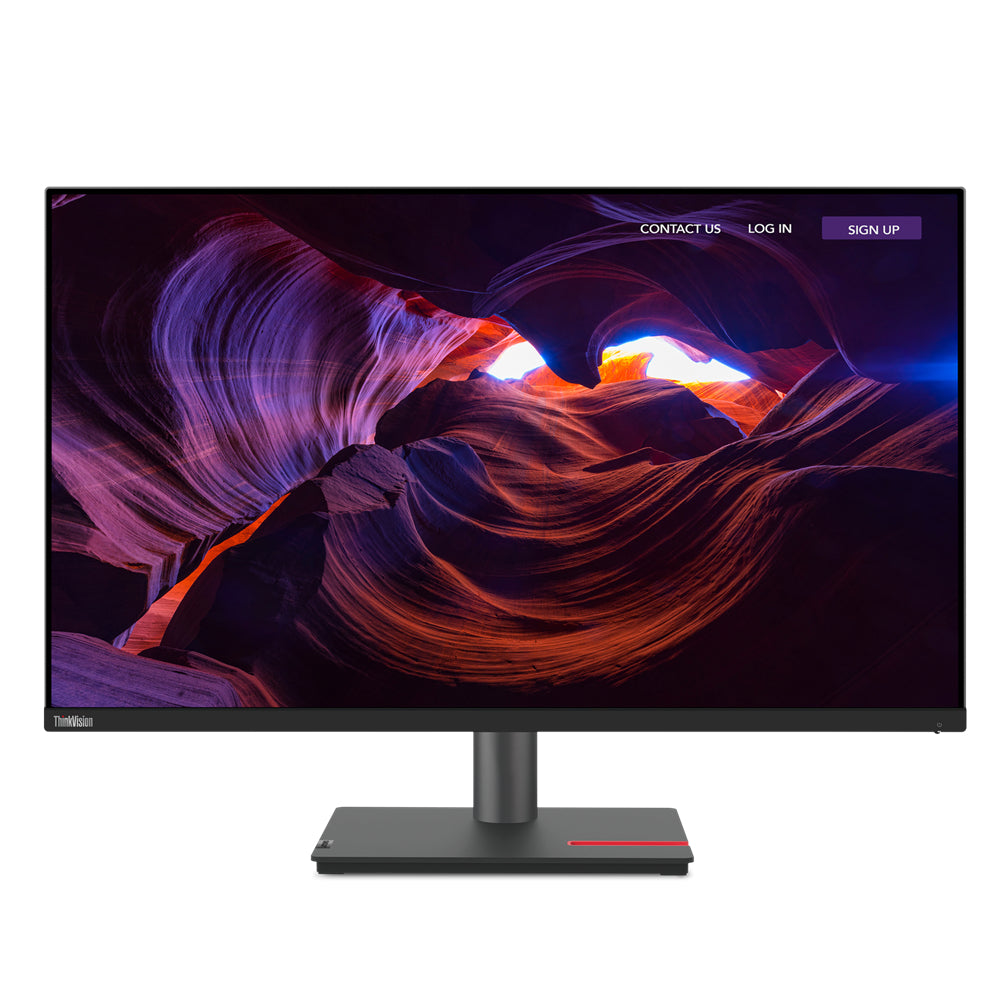 Lenovo ThinkVision P32p-30 + MC 60 computer monitor 31.5" 3840 x 2160 pixels 4K Ultra HD LED Black