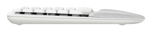 Logitech Wave Keys for Mac keyboard Universal RF Wireless + Bluetooth QWERTY English White